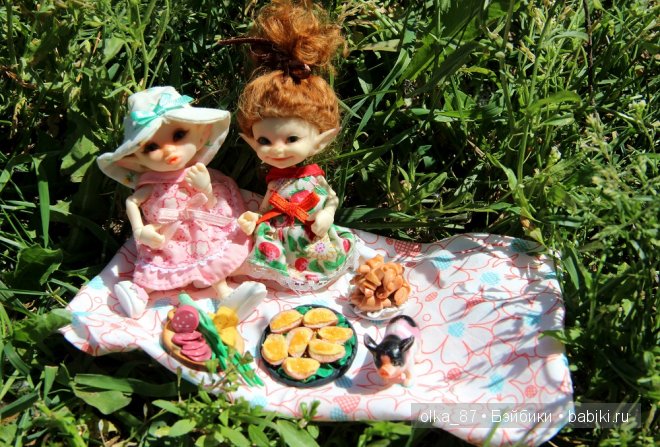 Прогулка моих малышей на речку или Реалпуки Soso и Kaka