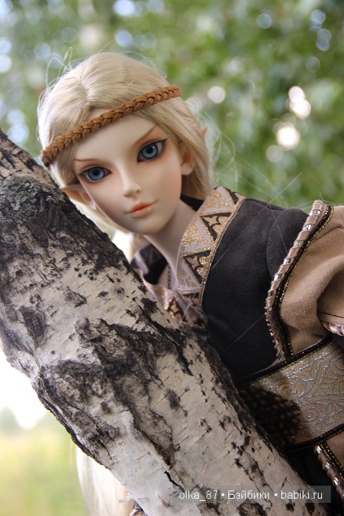 Мои фэнтезийные куколки...Эльф Анжело))