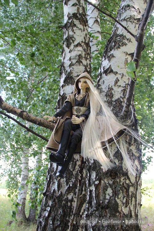 Мои фэнтезийные куколки...Эльф Анжело))