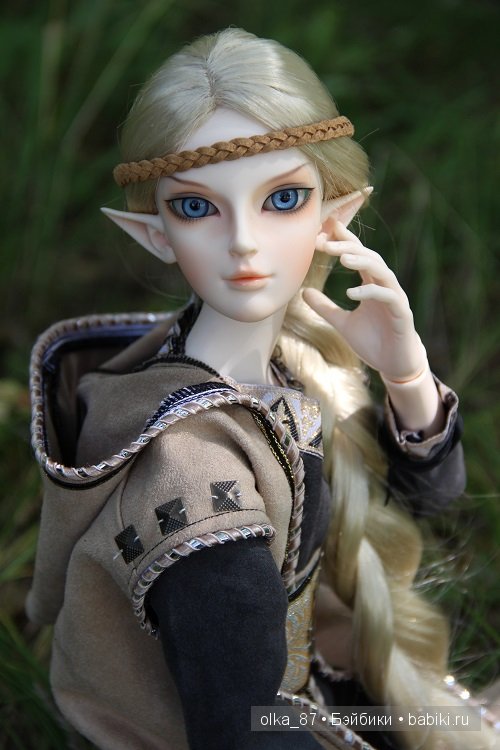 Мои фэнтезийные куколки...Эльф Анжело))