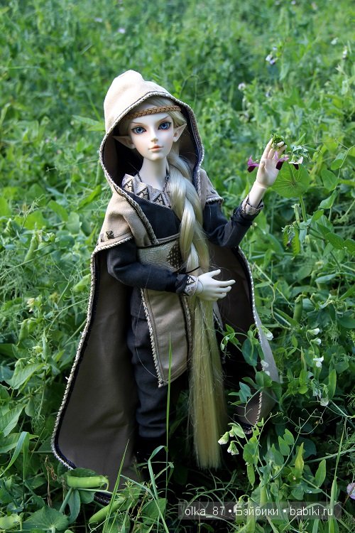 Мои фэнтезийные куколки...Эльф Анжело))