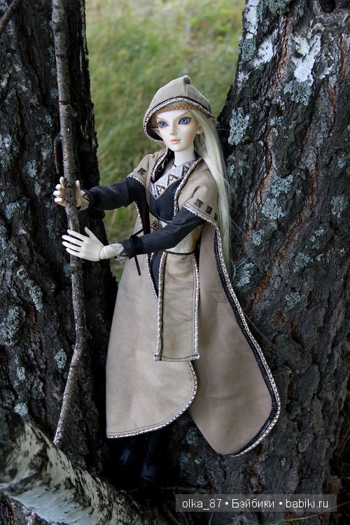Мои фэнтезийные куколки...Эльф Анжело))