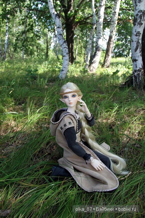 Мои фэнтезийные куколки...Эльф Анжело))