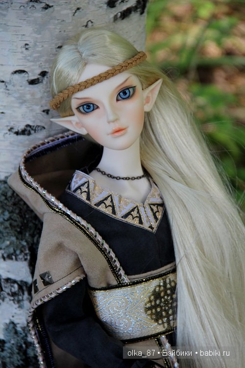 Мои фэнтезийные куколки...Эльф Анжело))