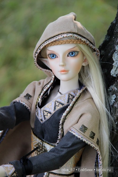 Мои фэнтезийные куколки...Эльф Анжело))