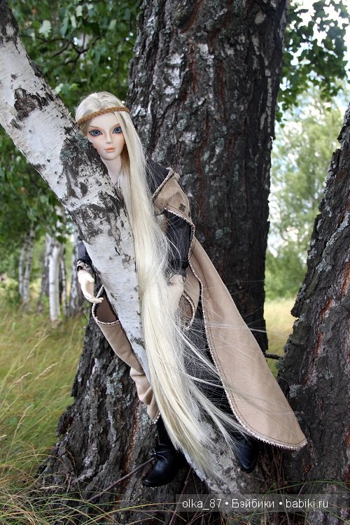Мои фэнтезийные куколки...Эльф Анжело))