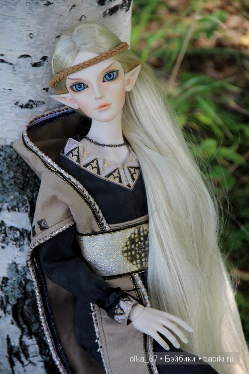 Мои фэнтезийные куколки...Эльф Анжело))