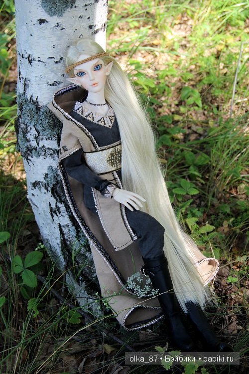 Мои фэнтезийные куколки...Эльф Анжело))