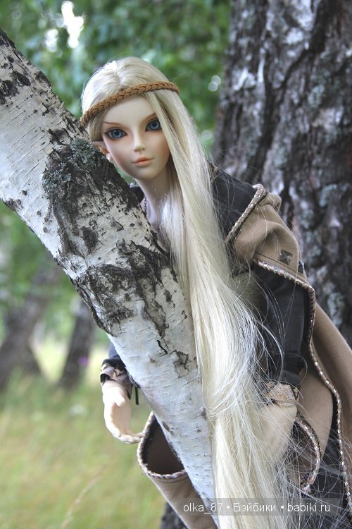 Мои фэнтезийные куколки...Эльф Анжело))