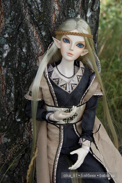 Мои фэнтезийные куколки...Эльф Анжело)) (фото 6)