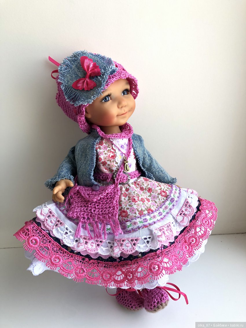 Bailey Meadow dolls в наряде от мамочки