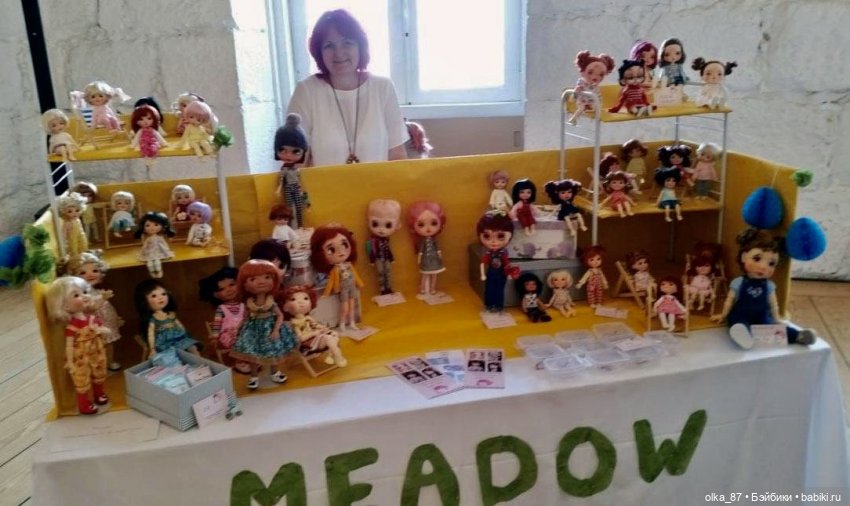 Интервью с Мирославой - автором кукол Meadow dolls