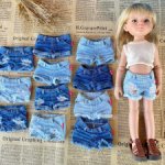 Джинсовые шорты DR на Паолок