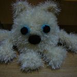 Вот такой замечательный котейка появился в моей семье, игрушка вязанная крючком