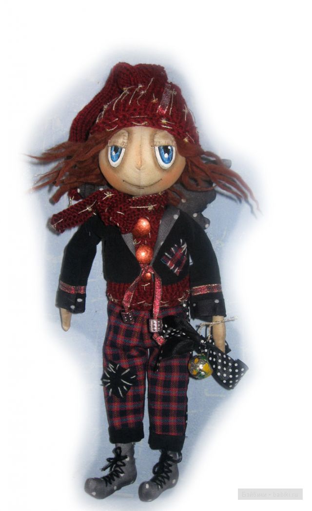 Авторская кукла "Ночной эльф Бубенчик"