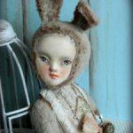 Зайка - тедди Ами от Оксаны Муратовой