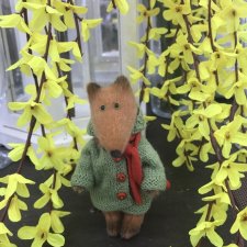 Прогулка лисенка Луки от Ирины Бабайки