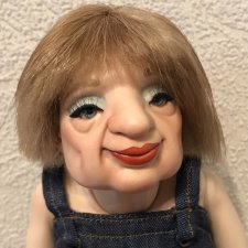 Авторская кукла от Лели Дубровиной