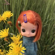 Прогулка по парку с куклой Лизой Kamar