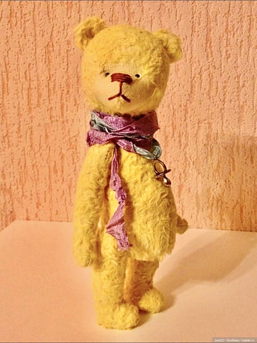 🐻 Лимончик — Авторские мишки Тедди и друзья: фото