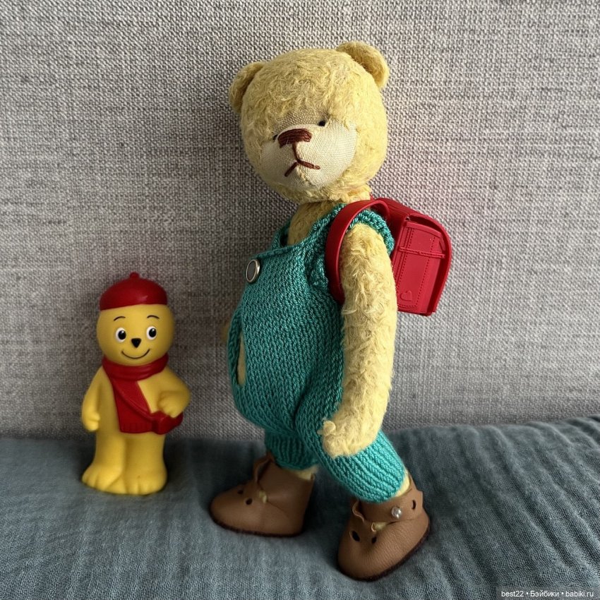 🐻 Лимончик — Авторские мишки Тедди и друзья: фото (фото 8)