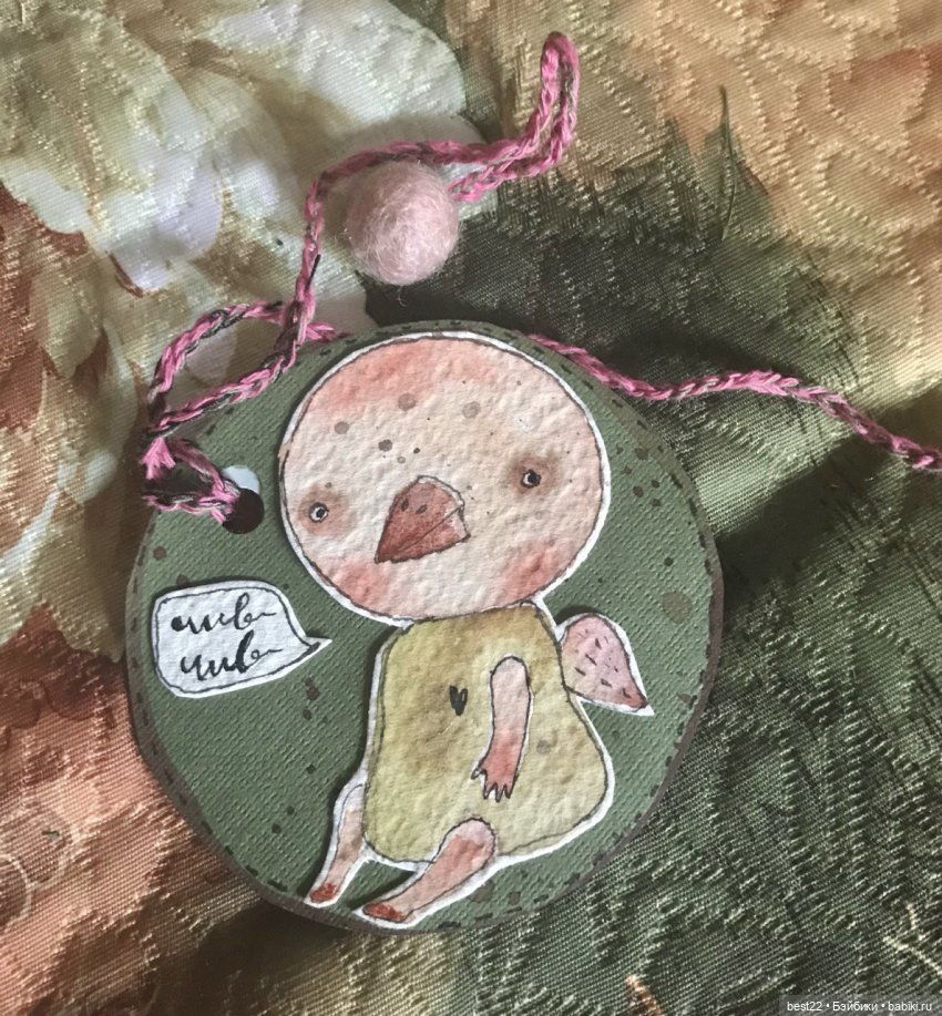 Птичка на счастье — Домашние фото авторских игрушек: Тедди (фото 3)