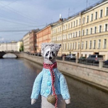 Енот Спартак от good_and_strange