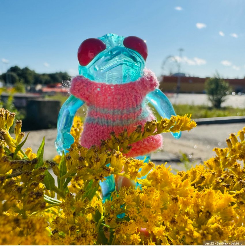 Летние прогулки с Мулей — Авторские игрушки из разных материалов: синельная проволока