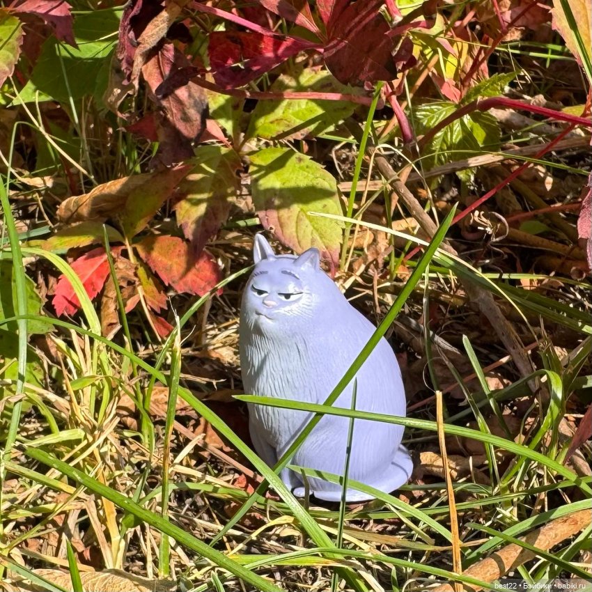 Мультяшная кошка 🐱 — Коллекционные фигурки (разное): животные