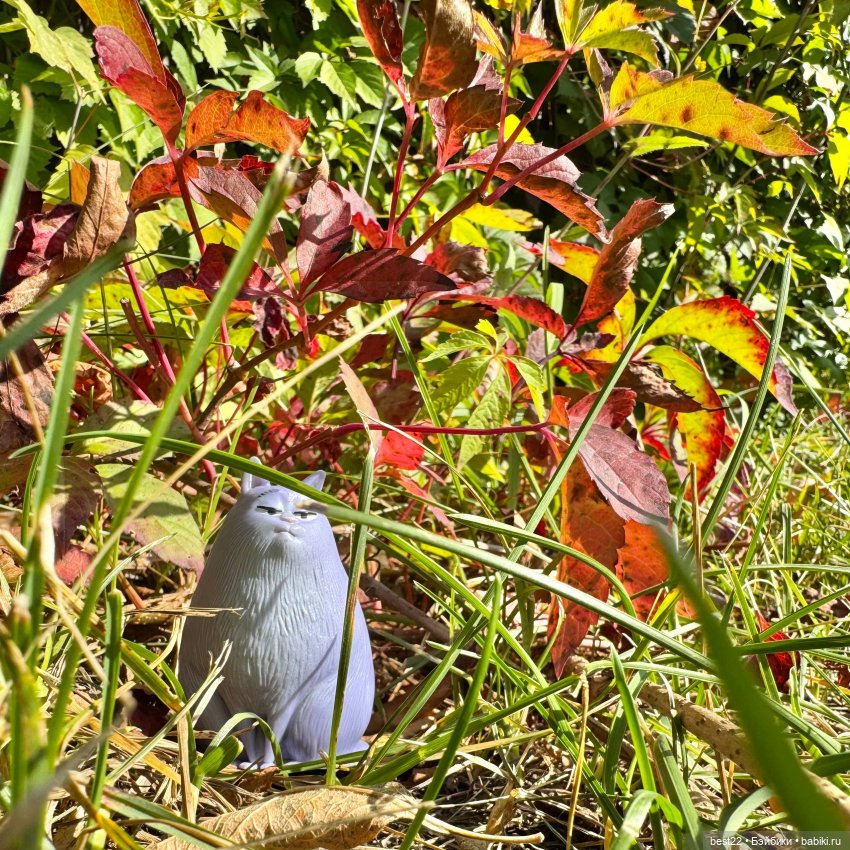 Мультяшная кошка 🐱 — Коллекционные фигурки (разное): животные