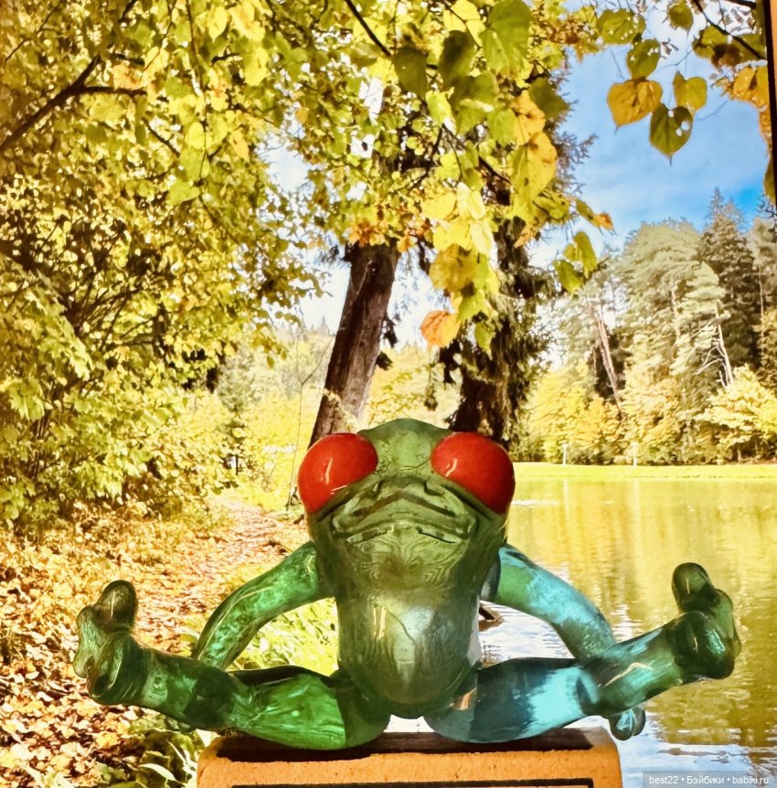 Осенний день с Мулей — Домашние фото авторских игрушек: Тедди (фото 8)