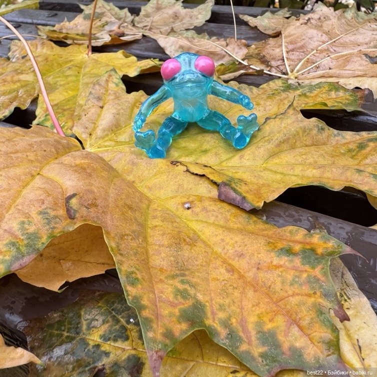 Осенний день с Мулей — Домашние фото авторских игрушек: Тедди