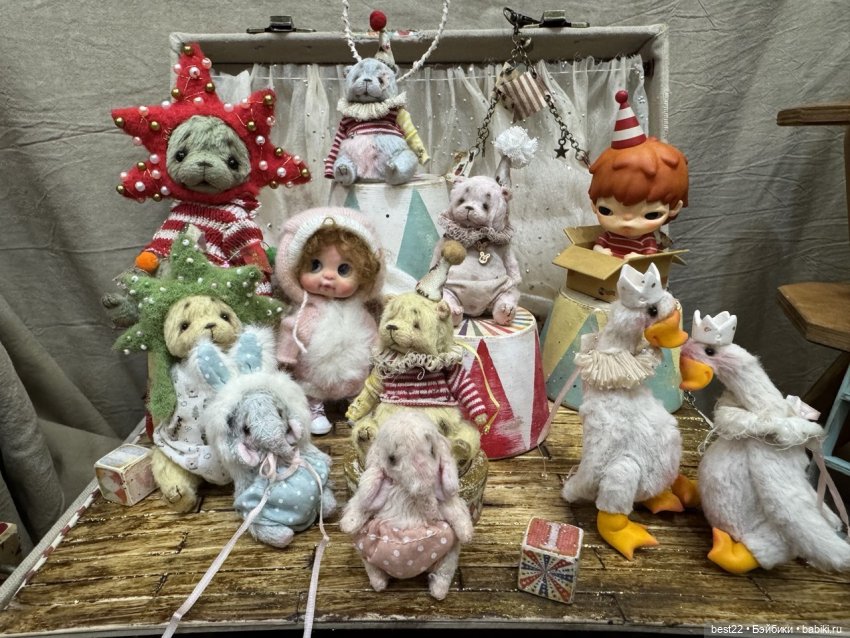 Hello Teddy - 2025 | Бэйбики Hello Teddy - 2025 — Выставки кукол и мишек Тедди: фоторепортажи (фото 9)