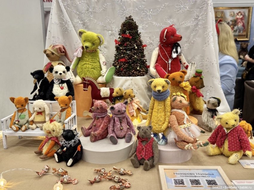 Hello Teddy - 2025 | Бэйбики Hello Teddy - 2025 — Выставки кукол и мишек Тедди: фоторепортажи (фото 5)