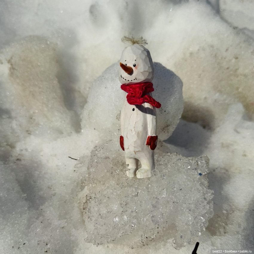 Снеговик | Бэйбики Снеговик — Домашние фото авторских игрушек: Тедди (фото 9)