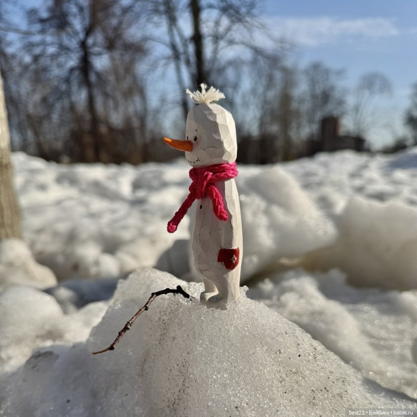 Снеговик | Бэйбики Снеговик — Домашние фото авторских игрушек: Тедди (фото 5)