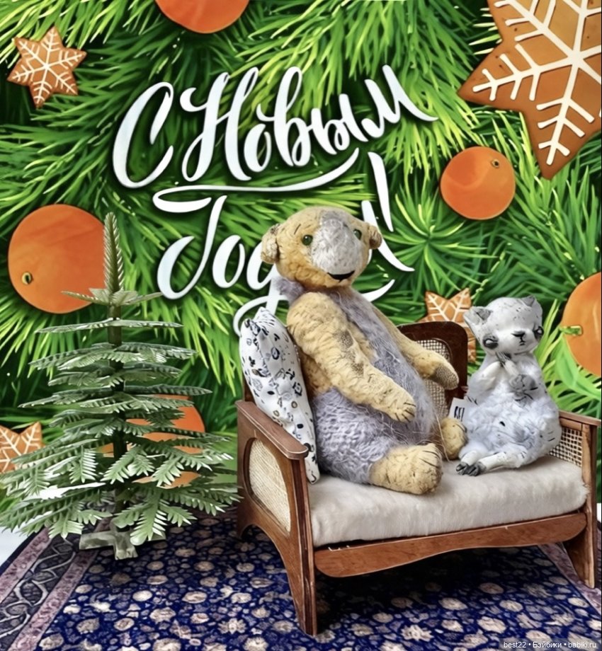 Умная собачка Соня — Домашние фото авторских игрушек: Тедди (фото 7)