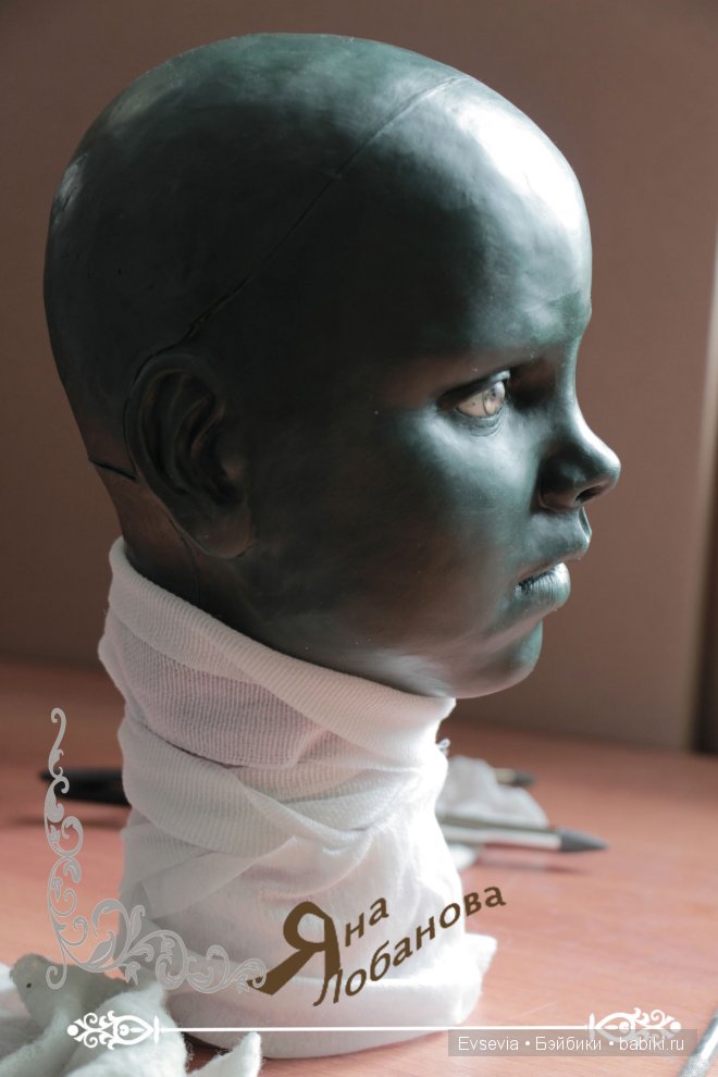 Процесс рождения новой авторской куклы