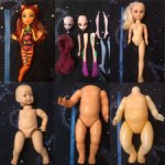 Куклы на восстановление, тела, части
