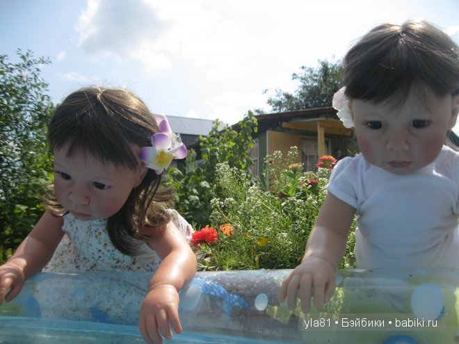 Дачные прогулки моих девочек (фото 8)
