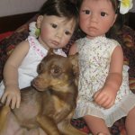 Дачные прогулки моих девочек...