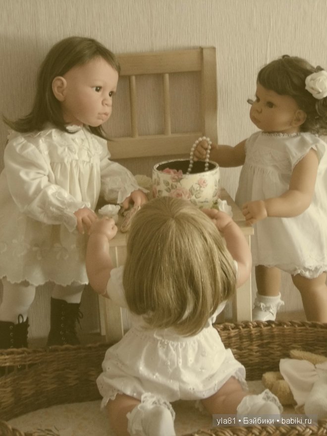 Девочки играют... Куклы Lee Middleton