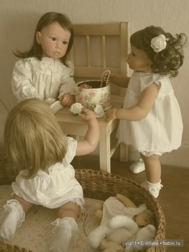 Девочки играют... Куклы Lee Middleton