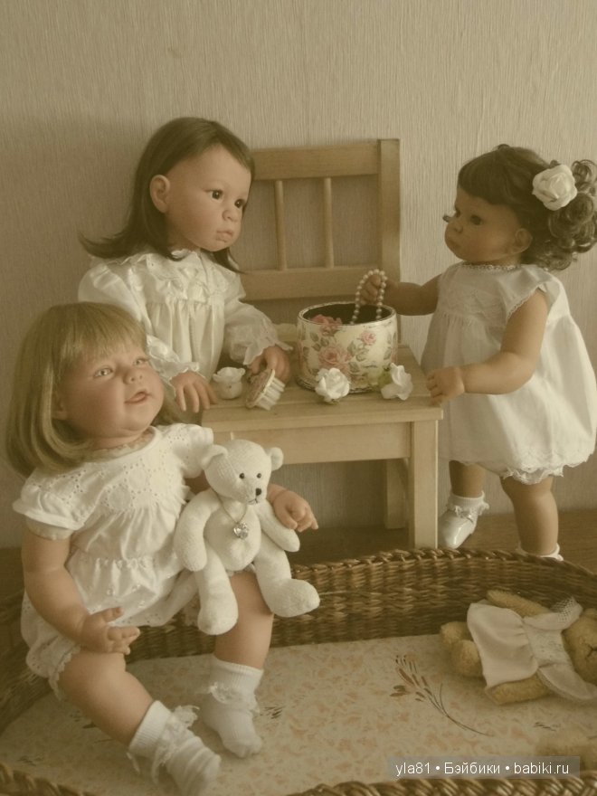 Девочки играют... Куклы Lee Middleton