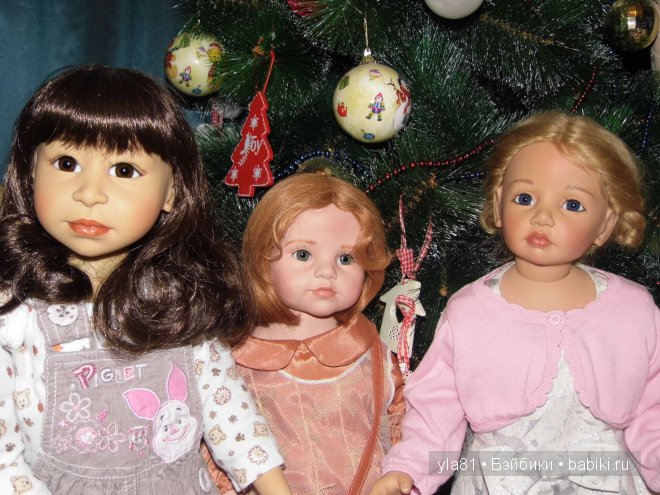 Наш запоздалый Новый Год — Домашние коллекции кукол: фото собраний