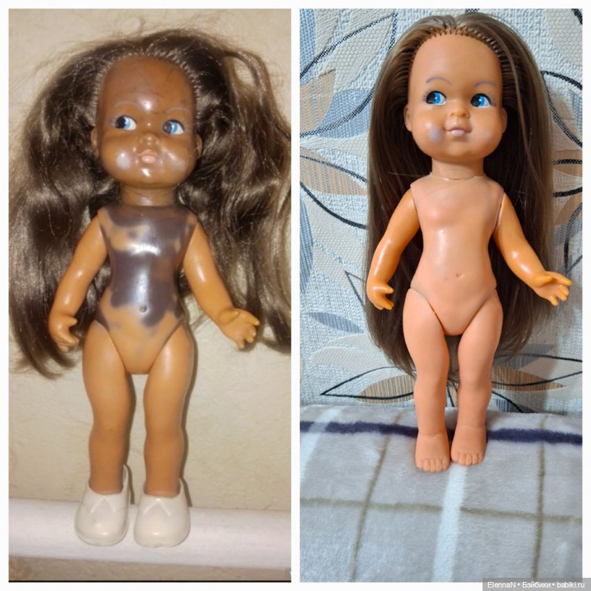 Лечим немок — Ремонт кукол СССР и ГДР (немок): чернота