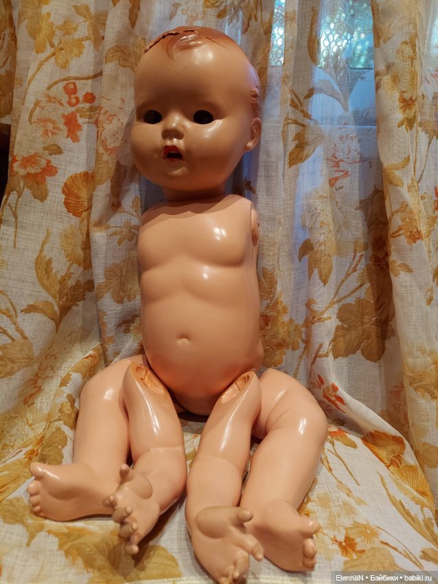 Мечта - пупс Минерва — Ремонт кукол СССР и ГДР (немок): чернота