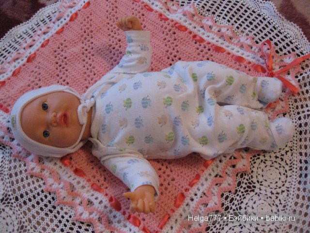 Люлька для кукол-плетение из газет (фото 2)