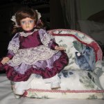 Диван для кукол своими руками. Мастер-класс