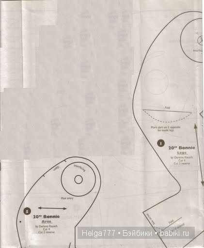 Выкройки интересных кукол